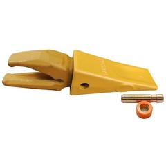 119-3204 CAT Style J200 Backhoe Bucket Shanks & 1U3202 Dirt Teeth w/ Pin – 1 Set