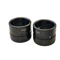 2 PCS 40 MM EXCAVATOR BUSHING HARDEN STEEL , ID 40mm x OD 50mm x L 40mm