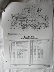 1984 Steiger Tiger III 4WD Tractor Electrical Equipment Parts Catalog Manual