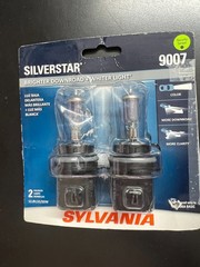 Sylvania Silverstar 9007 (2) Halogen Lamps (9007ST.BP2) 1092/OB