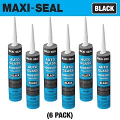 Maxi-Seal Black Polyurethane Windshield Adhesive with Fast Curing Non-sag