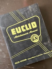 Euclid 3UDT 3/4-UOT S-7 S-12 26SH Maintenance Manual Service Book Scraper Guide