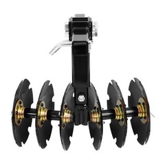 For Universal Adjustable 20” Rear Steel Disc Harrow Steel 6 Pcs 10″ Disc Plow