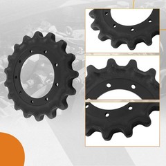 V0611-21112 Drive Sprocket Undercarriage Part 17 Teeth For Kubota SVL95