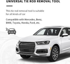 Inner Tie Rod Removal Tool, 27-42mm Tie Rod End Removal Tool for 1/2″ Square Dri