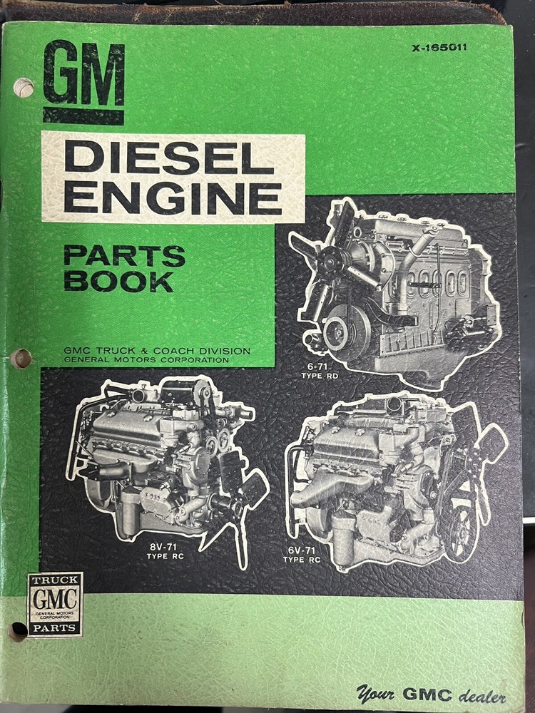 Gm Diesel Engine Parts Book