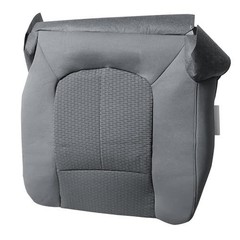 Driver Bottom Cloth Seat Cover Gray Foam Pad Ford F250 F350 F450 F550 2011-2016