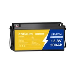 300Ah 12V LiFePO4 Lithium Battery 3840Wh Built-in BMS Deep Cycle Marine RV Solar