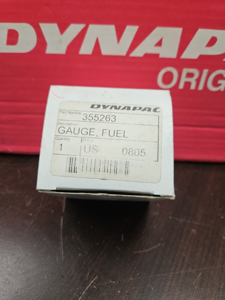 Fuel Gauge For DYNAPAC. New Part # 355263. Ships Free.