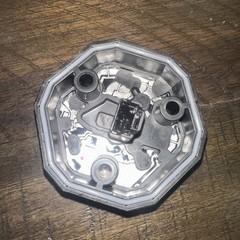 John Deere Class 2 LED Micro Beacon Light 12V OEM RE596223 NEW