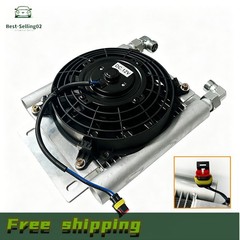 FOR H12 / QH12 MINI EXCAVATOR ATTACHMENT RADIATOR PLUS HYDRAULIC OIL COOLER FAN