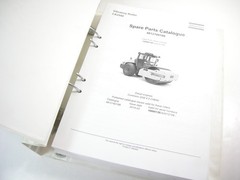Original Atlas Copco Dynapac CA2500 Vibratory Roller Compactor Parts Manual Book