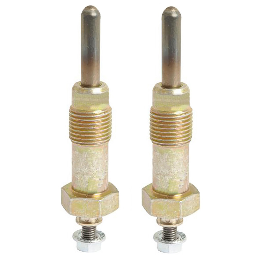 Two (2) Aftermarket Glow Plugs Fits Ford Models 1000 1500 1600 1700