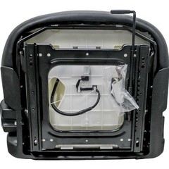 Fits Komatsu Forklift Seat – Fits Various Models – Black Vinyl