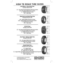 Stud 24 PSI 4.1 In. X 3.5-5 In. 2-Ply Tire