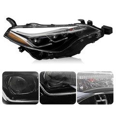 LED Headlights Assembly for 2017-2019 Toyota Corolla SE XLE XSE Driver Side Head