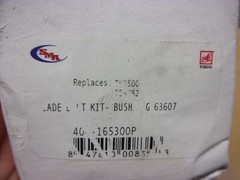 Tractor Mower Rotary Cutter Blade Bolt Kit Bush Hog 404-165300P TK2500 754382