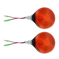 3C08175870 2pcs For Kubota Tractor B L M Series Tractor amber warning light