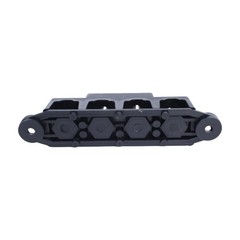 Red & Black 5/16″ 4 Stud Power and Ground Distribution Block with Cover