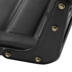 Universal Backhoe Dozer Telehandler Black Seat Tractor Suspension Seat Durable|~