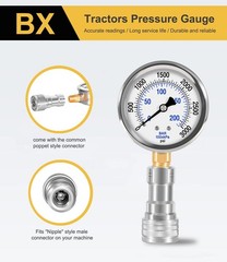 For Kubota BX B LX MX L Series Pressure Boost Kit HST Hydraulic Shims +25% Power