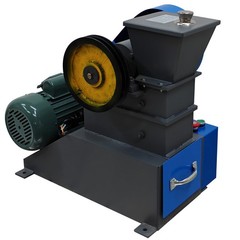Electric Jaw Crusher Enlarged Inlet Slag Stone Coom Crushing Machine 220V 2.2KW