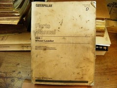 CAT Caterpillar 926 PARTS MANUAL BOOK 94Z1-2208