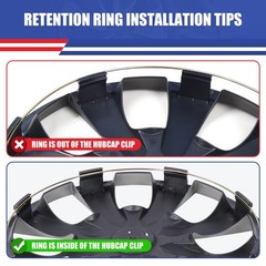 16 Inch Hubcaps Set of 4 Fit 2009-2025 Toyota Corolla Steel Wheels ABS Lacquer