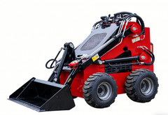 MINI Skid Steer Loader 23HP Wheeled Skid Steer EPA GAS Engine Free Ship&Unload