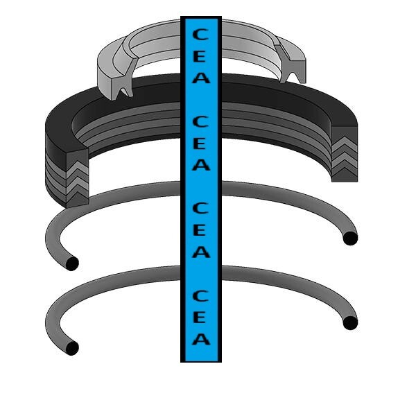 505136003 Cylinder Seal Kit Fits Yale Forklift