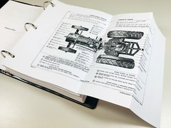 Ford Fordson Major Super Tractor Service Repair Manual Owners Parts Catalog Set