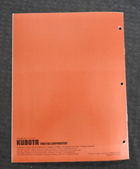 KUBOTA M6030 DT DTN M8030DTM M7950DT TRACTOR NEW PRODUCT” CATALOG BROCHURE GUIDE