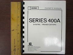 Doric Series 400A Digital Trendicators Owner’s Manual 400-4201-03