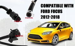 Radiator Reservoir Coolant Hose compatible with Ford Focus Black