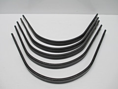 GILL LANDSCAPE RAKE TINE ( lot of 5 pcs ) HEAVY EQUIPMENT 2 HOLE ELSR03 1″ WIDE