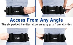 Transfer Belt with Handles by TKWC INC – #2305 – 1 Count (Pack of 1), Black