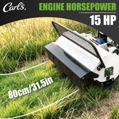 15HP Remote Control Crawler Mower 65° Climbing Brush Cutter Tracked