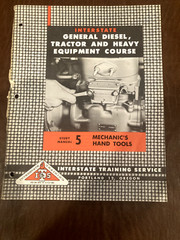 INTERSTATE GENERAL MECHANICS HAND TOOLS MAINTENANCE COURSE MANUAL 5