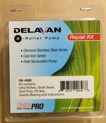 Universal 4 Roller Delavan and Hypro Pump Repair Kit 44-4000RK New