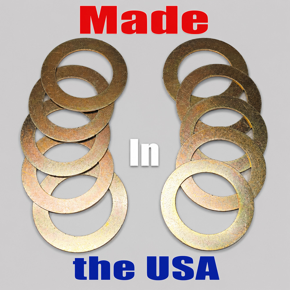 (10) JCB Bucket Pin Shims Spacer Washer 80 MM X 45 MM X 2 MM 819/00049 USA Made