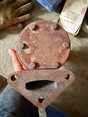 NOS 1941-58 Allis Chalmers Tractor 4 cyl WC, WD, WF WD45 exc. diesel Water Pump