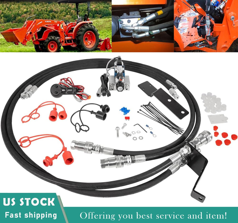 Third Function Valve Kit Fits Kubota MX Series MX4700, MX4800, MX5000 Tractors