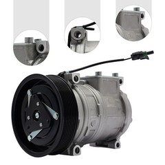 A/C Compressor w/ AC Clutch Kit For John Deere Models RE46609 RE69716 AH169875