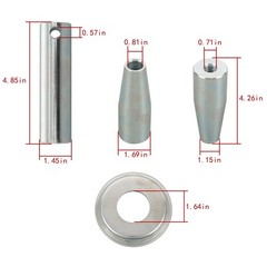 S150 S160 S175 S185 S205 T180 T190 Pivot Pin & Bushing Kit For Bobcat 773
