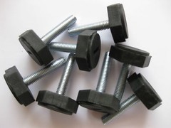 Adjustable Levelling Feet/foot M8 x 38 thread table desk cabinet Packs of 4 8 12