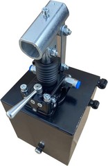 25cc 2 Way Manual Hydraulic Hand Pump 4350PSI Double Acting Cylinder Press Tool