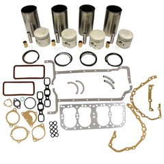 Engine Overhaul Kit With Pistons Sleeves Rings Gaskets Fits Ford 2N 8N 9N