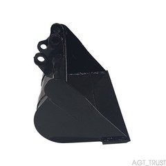 AGT 40″ Toothless Bucket for 1-1.5T Mini Excavators, USA Stock