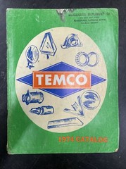 Lot o 9 1971-1979 TEMCO Tractor Implement Motive Parts Catalog Booklet USA