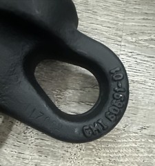 Curt OEM Goose-Neck Hitch Ball and Chain Anchor Safety Kit, 2-5/16 in Ball